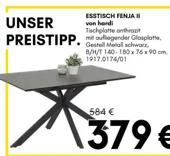Hardeck Hardi esstisch fenja ii Angebot