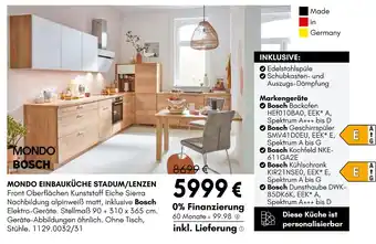 Hardeck Mondo einbauküche stadum/lenzen Angebot