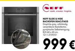 Hardeck Neff slide & hide backofen b5acj7ag3 Angebot
