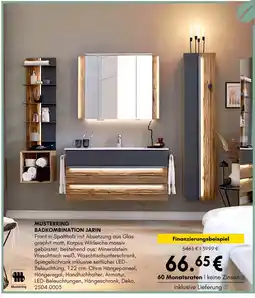 Hardeck Musterring badkombination jarin Angebot