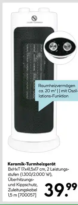 Hellweg Keramik-turmheizgerät Angebot