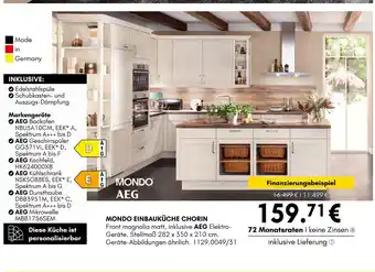 Hardeck Mondo einbauküche chorin Angebot