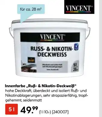 Hellweg Vincent ruß- & nikotin-deckweiß Angebot