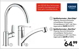 Hellweg Grohe spültischarmatur „start edge“ Angebot