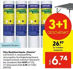 Hellweg Erfurt vlies-rauhfaser classico Angebot