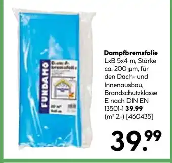 Hellweg Fundamo dampfbremfolie Angebot