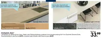 Hellweg Arbeitsplatte „basic“ Angebot