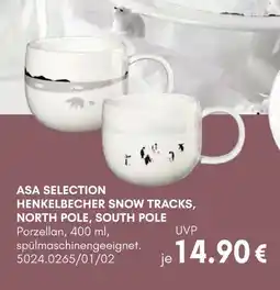 Hardeck Asa selection henkelbecher snow tracks, north pole Angebot