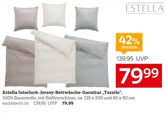 XXXLutz Estella interlock-jersey-bettwäsche-garnitur „tassilo“ Angebot