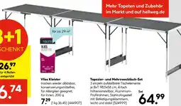Hellweg Tapezier- und mehrzwecktisch-set Angebot