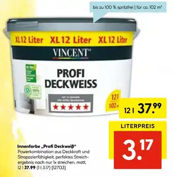 Hellweg Vincent profi deckweiss Angebot