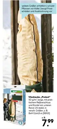 Hellweg Vlieshaube „protect“ Angebot