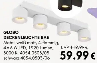 Hardeck Globo deckenleuchte rae Angebot