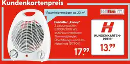 Hellweg My fire tool heizlüfter „fanny“ Angebot