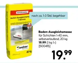 Hellweg Weber boden-ausgleichsmasse Angebot