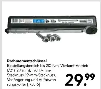 Hellweg Drehmomentschlüssel Angebot