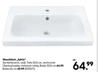 Hellweg Waschtisch „adria“ Angebot