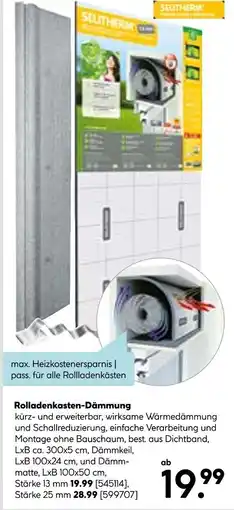 Hellweg Rolladenkasten-dämmung Angebot