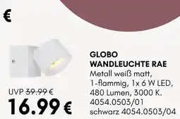 Hardeck Globo wandleuchte rae Angebot