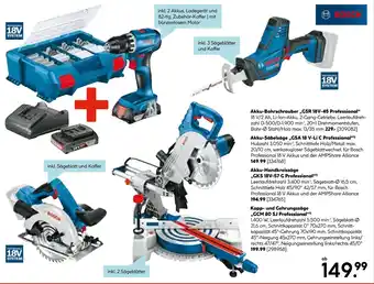 Hellweg Bosch akku-bohrschrauber „gsr 18v-45 professional“ Angebot
