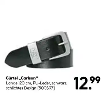 Hellweg Gürtel „carlson“ Angebot
