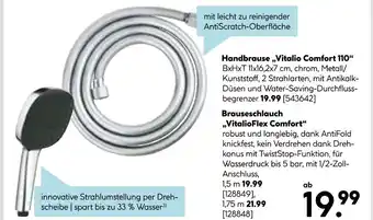 Hellweg Handbrause „vitalio comfort 110“ Angebot
