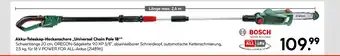 Hellweg Bosch akku-teleskop-heckenschere universal chain pole 18 Angebot