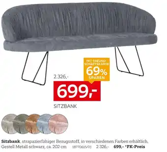 XXXLutz Sitzbank Angebot