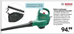 Hellweg Bosch elektro-laubsauger „universalgardentidy 2300“ Angebot