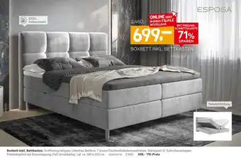 XXXLutz Boxbett inkl. bettkasten Angebot