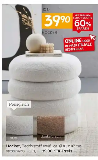XXXLutz Hocker Angebot