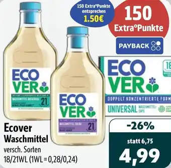 Aktiv Irma Ecover Waschmittel Angebot
