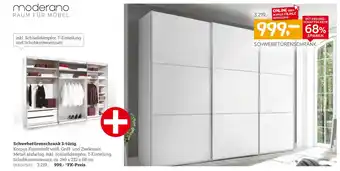 XXXLutz Moderano schwebetürenschrank 3-türig Angebot
