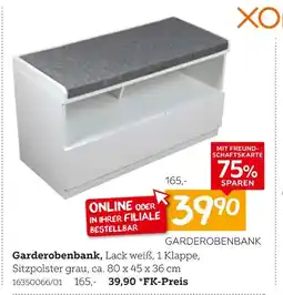 XXXLutz Garderobenbank Angebot