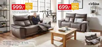 XXXLutz C'elina leder-sofa 2-sitzig Angebot