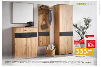 XXXLutz Carryhome garderobe 4 teilig Angebot