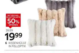 XXXLutz Dieter knoll kissenhülle in felloptik Angebot