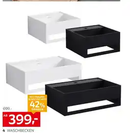 XXXLutz Waschbecken ca. 40 x 20 x 40 cm, weiß Angebot