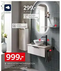 XXXLutz Leonardo waschtischkombination Angebot