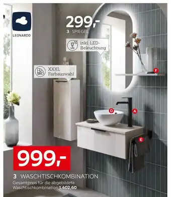 XXXLutz Leonardo waschtischkombination Angebot