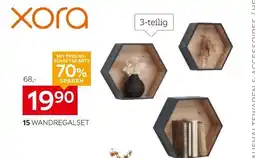 XXXLutz Xora wandregalset 3-teilig Angebot