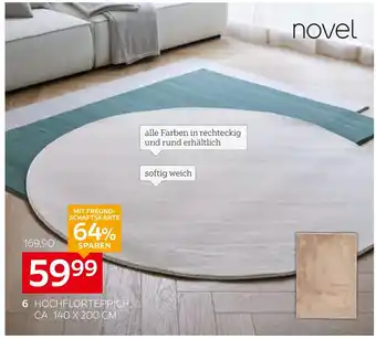 XXXLutz Novel hochflorteppich „lagos“ Angebot