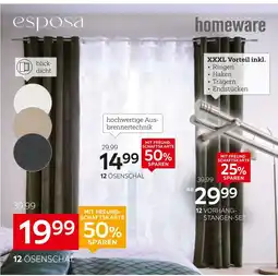 XXXLutz Esposa ösenschal „aneka“ Angebot