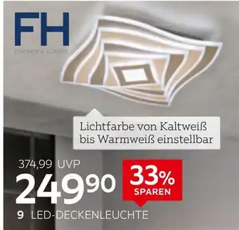 XXXLutz Fischer & honsel led-deckenleuchte Angebot