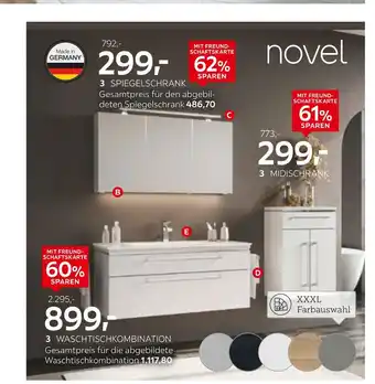 XXXLutz Novel waschtischkombination Angebot