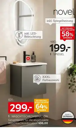 XXXLutz Novel waschtischkombination Angebot