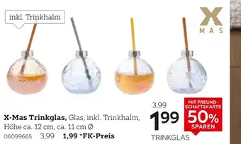 XXXLutz X-mas trinkglas Angebot