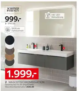 XXXLutz Schöner wohnen doppelwaschtischkombination Angebot