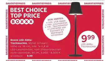 XXXLutz Boxxx led-akku-tischleuchte Angebot