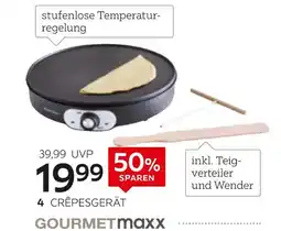 XXXLutz Gourmetmaxx crêpesgerät Angebot